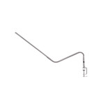 Slimline 3 Table Daylight U35108 Clamp on LED, Brushed Steel