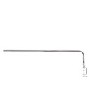 Slimline 3 Table Daylight U35108 Clamp on LED, Brushed Steel