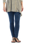 Jess & Jane Mineral Washed Cotton Spandex Legging Pant M31-Ankle Denim Small