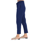 Jess & Jane Mineral Washed Tapered Jogger Pants M77 DEN Denim 1X