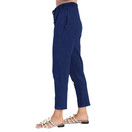 Jess & Jane Mineral Washed Tapered Jogger Pants M77 DEN Denim XL