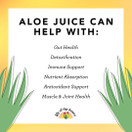 Lily of the Desert Aloe Vera Juice - Whole Leaf Filtered Aloe Vera Drink, Non-GMO Aloe Juice with Natural Digestive Enzymes for Gut Health, Stomach Relief, Wellness, Glowing Skin, 32 Fl Oz (Pack of 2)