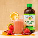 Lily of the Desert Aloe Vera Juice - Whole Leaf Filtered Aloe Vera Drink, Non-GMO Aloe Juice with Natural Digestive Enzymes for Gut Health, Stomach Relief, Wellness, Glowing Skin, 32 Fl Oz (Pack of 2)