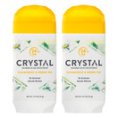 Crystal Deodorant, Chamomile & Green Tea, No Toxic Aluminums, Paraben Free, Hypo Allergenic, Artificial Fragrance Free, Vegan & Cruelty Free, 2.5 oz (Pack of 2)