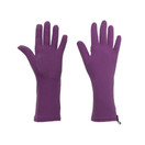 Foxgloves Grip Gardening Gloves – Over the wrist protection with silicone grip ovals on palm - Small, Iris Purple