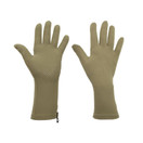 Foxgloves Grip Gardening Gloves – Over the wrist protection with silicone grip ovals on palm - Small, Moss Green