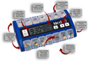 MED-Q Digital Pill Box, Single Beep Alarm and LED Alert