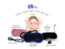 UNclog Heated Eye Mask For Blepharitis-Stye Eye Compress Moist Treatment w/ Rose Quartz-Beauty & Warm Therapy to Unclog glands-Relieve Dry Eye Syndrome-Chalazion-MGD 1yr Guarantee