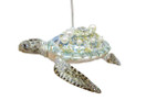 December Diamonds Glass Ornament - Jeweled Pastel Turtle 5" 79-81337			