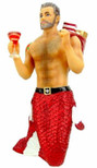 December Diamonds Santa Daddy II Merman with Presents Christmas Ornament 5555008
