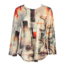 Jess & Jane Women's Sublimation Top PS3 (Small, Kona)