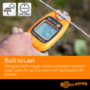 Gallagher Fault Finder | Identify & Locate Electric Fence Faults | Tough Pocket Size Digital Reader with Extendable Voltage Probe | 3-in-1 Device (Volt Meter, Current Meter, Short Finder)