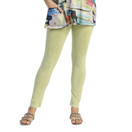 Jess & Jane Women's Cotton Legging Pants 1X, Cactus