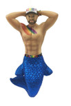 December Diamonds Resist Merman Christmas Tree Ornament 5555092 New