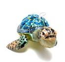 December Diamonds Ornament - Sea Turtle with Smile 5"
