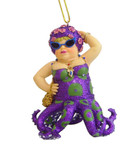 December Diamonds Miss Fran III Octopus Mermaid Christmas Ornament 5590379