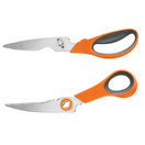 Fiskars All-purpose Kitchen Shears (8 Inch), 510041-1001 - Orange