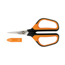 Fiskars 399230-1001 Micro-Tip Pruning Shears, Orange/Black