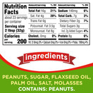 Smart Balance Omega Natural Peanut Butter w/Flax Oil, Chunky, 16 oz