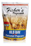 Fisher's Popcorn | Old Bay Seasoned Caramel Flavor | 10oz Bag