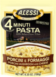 Alessi 4 Minute Pasta (Porcini Mushroom & Cheese, 6.35 Ounce (Pack of 1))