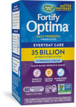 Nature’s Way Fortify Optima Daily Probiotic, 35 Billion, 15 Strains, Prebiotic, 60 Capsules