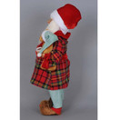 Karen Didion Milk and Cookies Santa Figurine, 17 inches