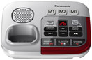 PANASONIC Amplified Cordless Phone with Digital Answering Machine - KX-TGM450S - 1 Handset (Silver)