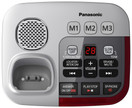 PANASONIC Amplified Cordless Phone with Digital Answering Machine - KX-TGM450S - 1 Handset (Silver)