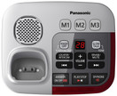 PANASONIC Amplified Cordless Phone with Digital Answering Machine - KX-TGM450S - 1 Handset (Silver, 1 Handset)