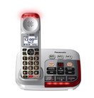 PANASONIC Amplified Cordless Phone with Digital Answering Machine - KX-TGM450S - 1 Handset (Silver, 1 Handset)