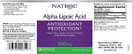 Natrol Alpha Lipoic Acid 300 Milligrams - 50 Caps (Packs of 3)