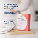 Flora - Ferritin+ Plant-Based Iron, Helps Maintain Healthy Iron Levels, Non-Constipating, Highly Absorbable, Supports Energy & Mental Clarity, Vegan Iron Supplement, 30 Delayed Release Vegan Capsules