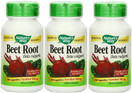 Nature's Way Beet Root 1000 mg per Serving, 100 Vegetarian Capsules, Pack of 3