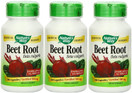 Nature's Way Beet Root 1000 mg per Serving, 100 Vegetarian Capsules, Pack of 3