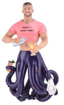 December Diamonds 55-55415 Octopus Merman, Stiff One Hanging Ornament