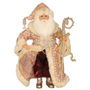 Karen Didion Originals Victorian Elegance Santa Figurine, 17 Inches - Handmade Christmas Holiday Home Decorations and Collectibles