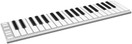 Xkey Air 37 Bluetooth MIDI keyboard controller - Ultra low latency, Apple-style ultra-thin aluminum frame, 37 full-size velocity-sensitive keys, polyphonic aftertouch, for iPad, iPhone, Mac
