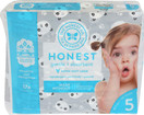 The Honest Company - Eco-Friendly and Premium Disposable Diapers - Pandas, Size 5 (27+ lbs), 20 Count