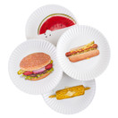 Mary Lake-Thompson BBQ Picnic 9-inch Melamine Plates - Set of 4