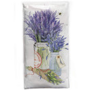 Mary Lake-Thompson Herb Jar w/ Lavender Flour Sack Dish Towel
