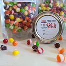 FREEZE DRIED USA Skittles Candy (8 oz) - Original Fruit Flavors - Unique Novelty Gift for Birthdays, Christmas, Easter - Crunchy and Bursting With Flavor - Snack, Mixed Drinks, Ice Cream Topping (8 Ounce (Pack of 1)