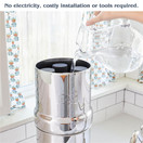 Big Berkey BK4X2 Countertop Water Filter System with 2 Black Berkey Elements and 2 PF 2