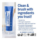 Dr. Bronner’s - All-One Toothpaste (Peppermint, 5 ounce, 3-Pack) - 70% Organic Ingredients, Natural & Effective, Fluoride-Free, SLS-Free, Helps Freshen Breath, Reduce Plaque, Whiten Teeth, Vegan