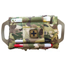 High Speed Gear Reflex IFAK System | Roll & Carrier | Medical Supply Holder - Multicam