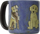 Mara Stoneware 16 oz Mans Best Friend Mug