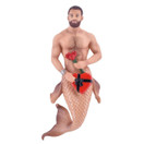 December Diamonds Merman Rosebud Christmas Ornament - 5555434