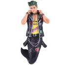 December Diamonds 55-55424 Merman, Punk Rocker Hanging Ornament