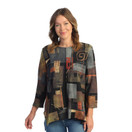 Jess & Jane French Brushed Knit Tunic FB8 (1X, Contigo)