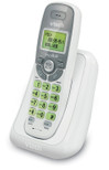 VTech CS6114 DECT 6.0 Cordless Phone with Caller ID/Call Waiting, White/Grey with 1 Handset, 3.50 x 3.50 x 7.00 Inches